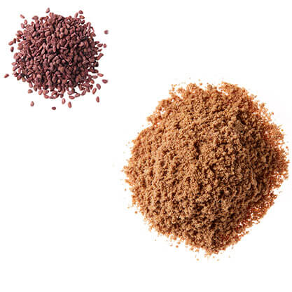 Blackberry seed powder