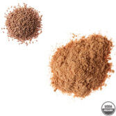 Organic red raspberry seed powder