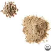 Organic sunflower seed powder